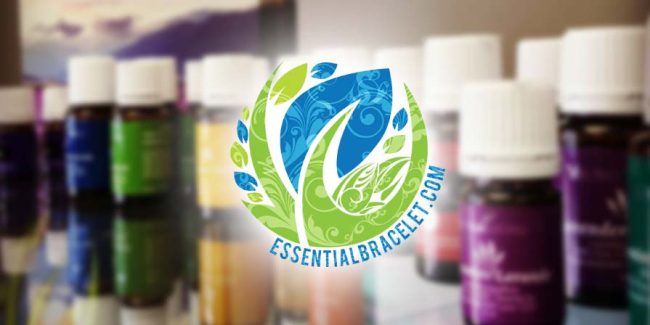 Which essential oil is right for you? Essential Bracelet logo with essential oils in the background