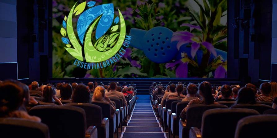 Essential Bracelet logo on the big screen