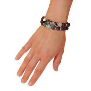 Lava & Gemstone Diffusing Bracelets
