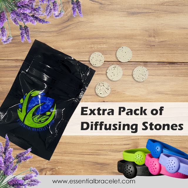 Pack of extra clay tablets for diffusing aromatherapy oils