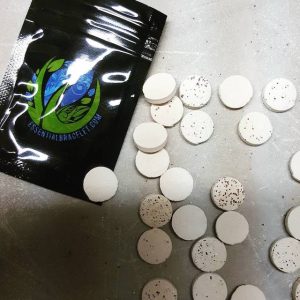 Handmade clay tablets for diffusing aromatherapy oils